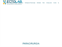 Tablet Screenshot of ectolab.org